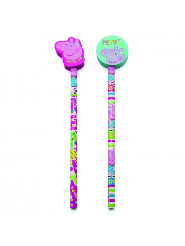 LAPIZ CON GOMA PEPPA PIG